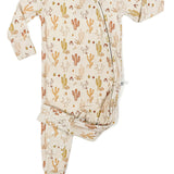 Knee-Grip Boho Cacti Convertible Footie