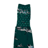 Knee-Grip Green Dinos Convertible Footie