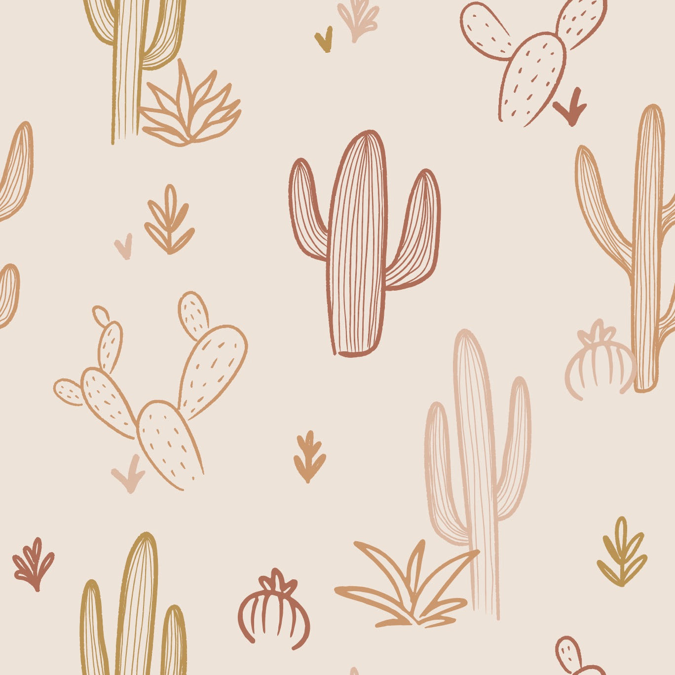 Boho Cacti