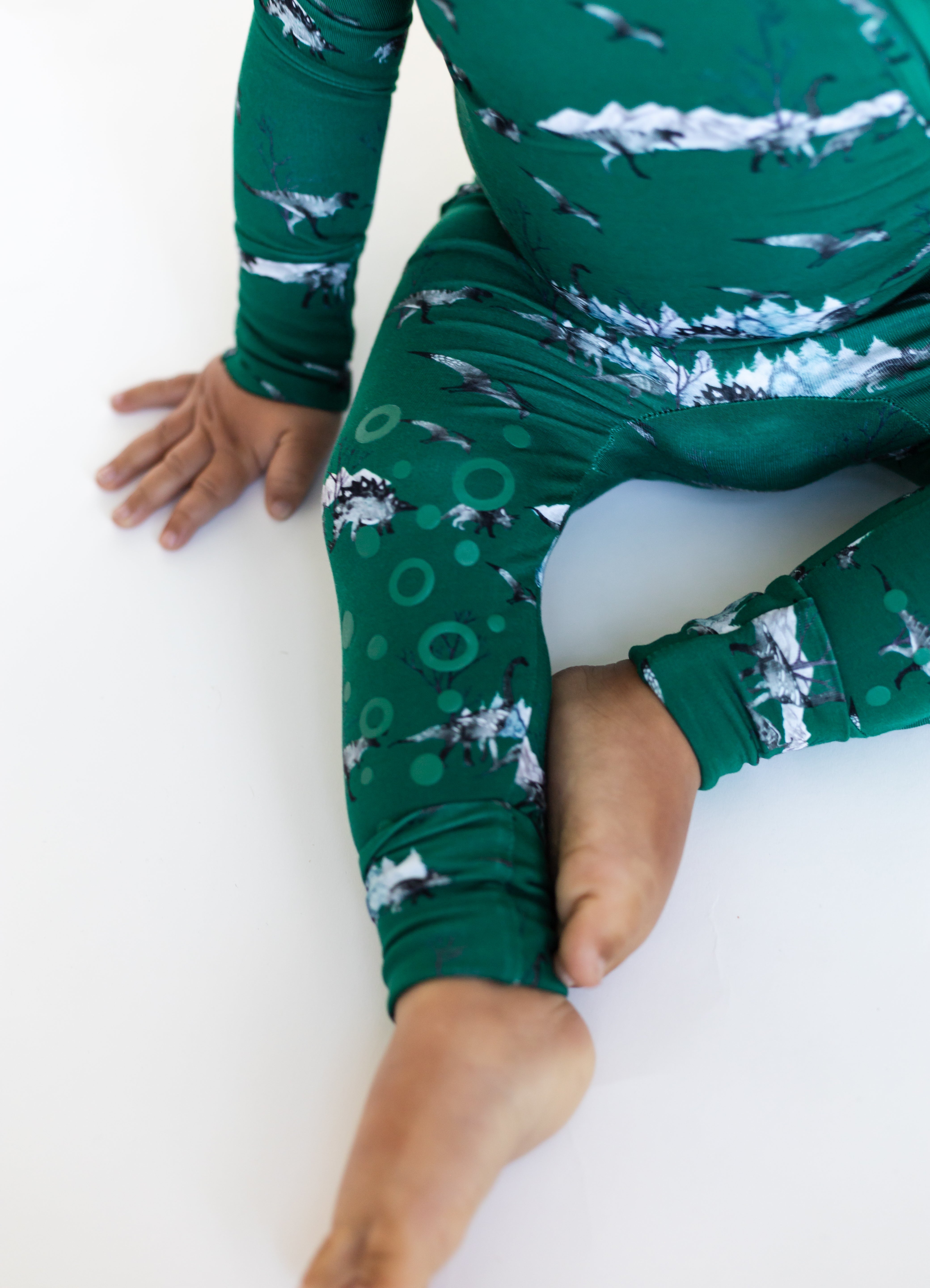 6-12 Month Knee-Grip Footies