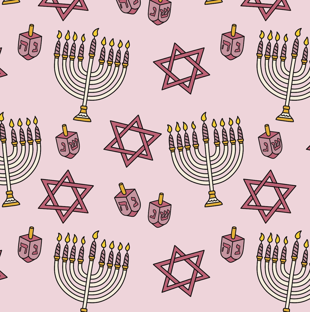 Pink Dreidel