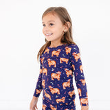 Highland Cow Holiday Two-Piece PJs