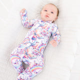 Unicorn Wishes Convertible Footie