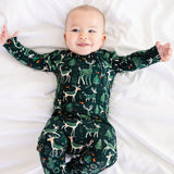 Knee-Grip Enchanted Forest Convertible Footie