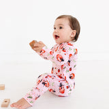 Knee-Grip Ladybug Love Convertible Footie