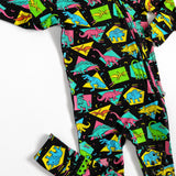 Knee-Grip Jurassic Jam Convertible Footie