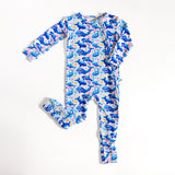 Ocean Slumber Convertible Footie