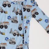 Hanukkah Construction Convertible Footie