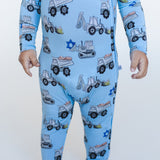 Hanukkah Construction Convertible Footie
