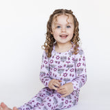 Pink Dreidel Two-Piece PJs