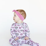 Pink Dreidel Convertible Footie