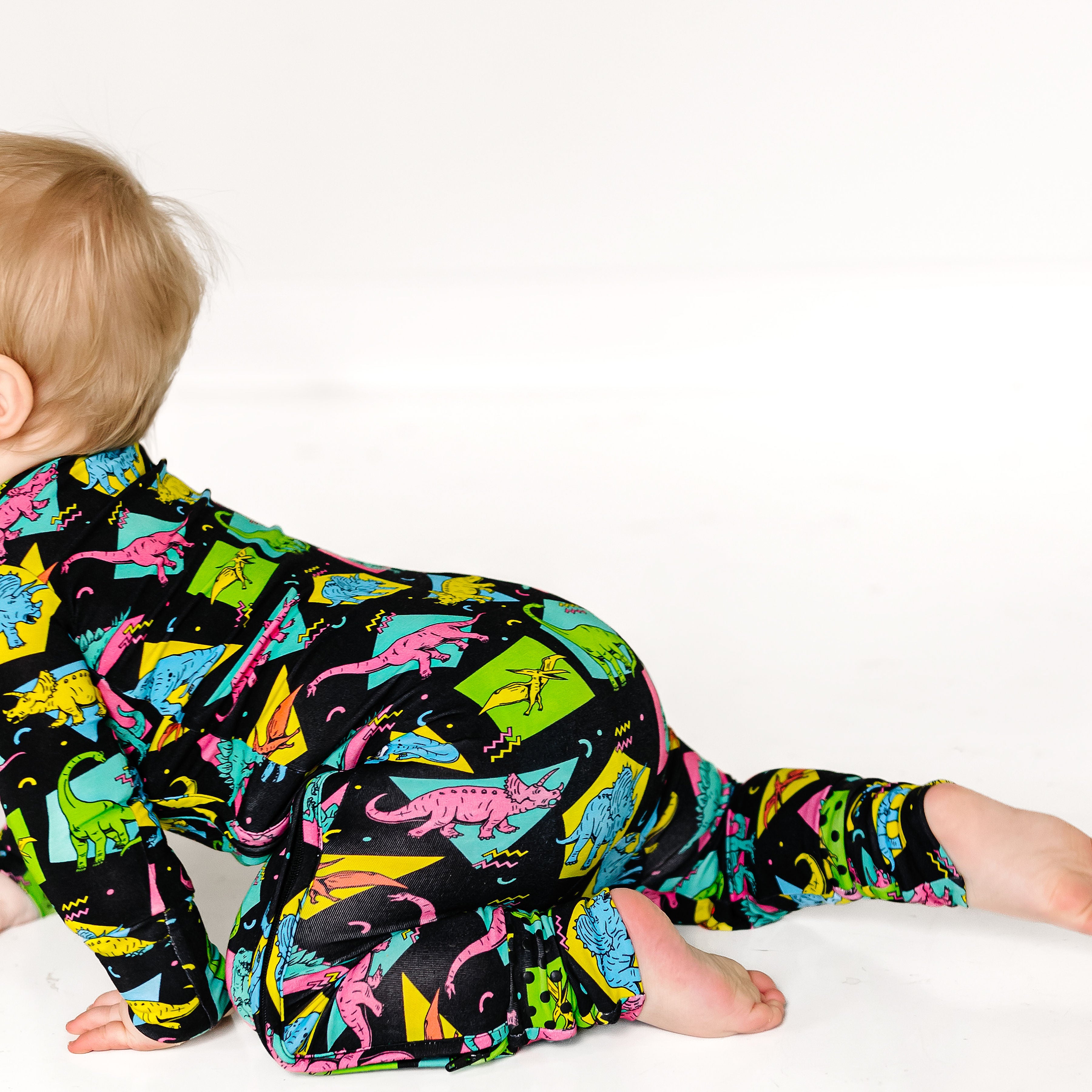 Knee-Grip Jurassic Jam Convertible Footie