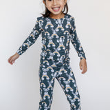 Rainbow Safari Two-Piece PJs